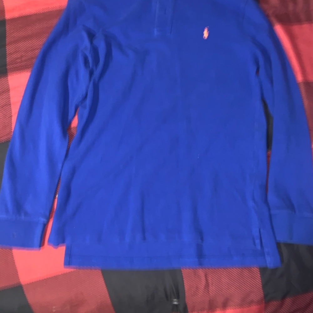 Polo by Ralph Lauren Kids Blue Long Sleeve Shirt